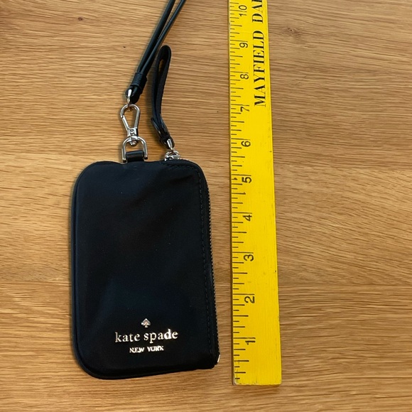 Kate Spade black wallet lanyard - Picture 2 of 5